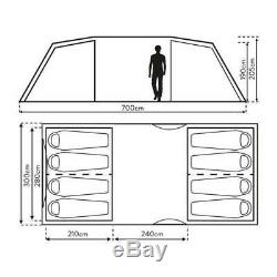 New Eurohike Buckingham Elite 8 Family Tent
