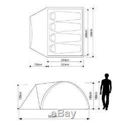 New Eurohike Cairns 4 Deluxe Tent