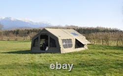 New HOLAWILD MACHU PICCHU INFLATABLE 4 SEASON LODGE TENT LARGE BEIGE
