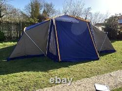 New Large 6 Man Metal Frame Tent