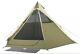 New Large Outdoor 4 5 6 7 8 Person Teepee Tipi Tent Waterproof Khaki