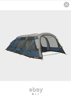 New Outwell Harwood 6 Family Tent 6 Person 3 Sleeping Areas