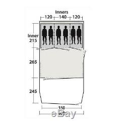 New Outwell Harwood 6 Persons Tent