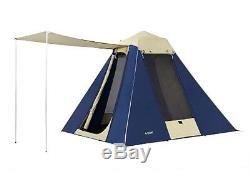 New Oztrail Tourer 9 Large Outdoor Family Tent Camping Hiking Canvas 4 Person
