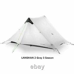New Version 2 Person 3F UL Gear Lanshan2 Ultralight Double Skin Lightweight Tent