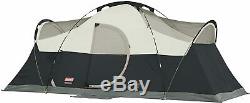 Nice Tent Camping Coleman 8 Person Pop Up Weatherproof Durable 16' x 7' x 6