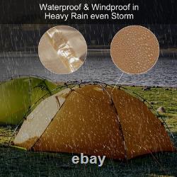 Night Cat 2 Man Camping Tent Waterproof 2 Person Backpacking Tent Double Layer