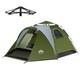 Night Cat 3-4 Man Pop Up Tent Waterproof And Easy Set Up Automatic Double Layer