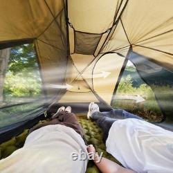NightCat 2 Person Waterproof Camping Tent, Backpacking Hiking Double Layer green