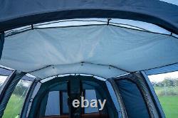 OLPRO 4 Person Inflatable Tent Blakedown Breeze Air Beam Family Camping Grey