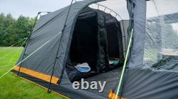 OLPRO Kinver 5.0 5 Berth Tent with blackout bedrooms and sewn in groundsheet