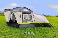 OLPRO Large Hive 6 Berth Family Tent with 3 Bedrooms and large Living Area