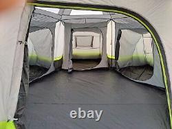 OLPRO Large Hive 6 Berth Family Tent with 3 Bedrooms and large Living Area