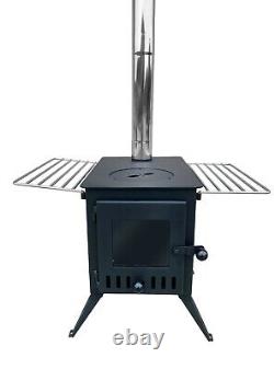 Outbacker Firebox Eco Burn Portable Wood Burning Stove