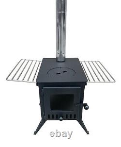 Outbacker Firebox Eco Burn Portable Wood Burning Stove