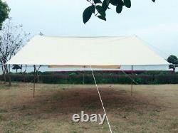 Outdoor 4X3M Sun Canopy Sunshade Shelter Tent Top Awning Tent For Camping Shade