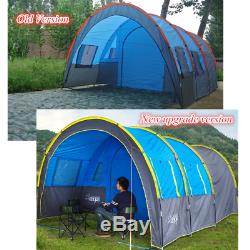Outdoor 5-8 Person Large Camping Family Tent Waterproof Fiberglass Outdoor Hike