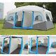 Outdoor 8-12persons Large Family Camping Hiking Tent 2 Rooms Double Layer Oxford