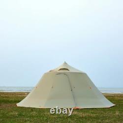 Outdoor Camping Large Space Team Activity Ultralight Pyramid Tent for 10 Persons
