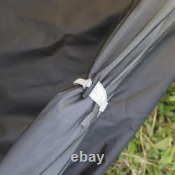 Outdoor Camping Tent Pop Up 3-4 Man Family Hiking Shelter with Zipped Door & Bag