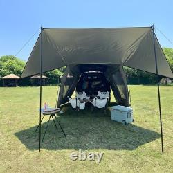 Outdoor Car Trunk Rear Tent For SUV Tailgate Camping Shelter Waterproof Anti-UV