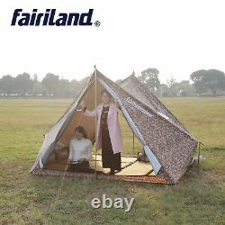 Outdoor Family Camping Tent 5 Person Large Rain Fly Tents Tarp 110.2x94.5x76.8in
