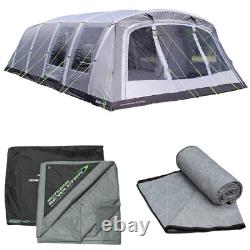 Outdoor Revolution Camp Star 700 7 Berth Inflatable Tunnel Tent Bundle Deal