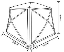 Outdoor Revolution Screenhouse 5 Gazebo Popo Up Utility Gazebo & Garden Shelter