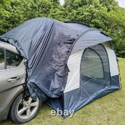 Outdoor SUV Car Tent Waterproof 150D Oxford Car Rear Camping Tent for 3 persons