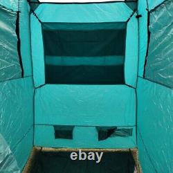 Outdoor double shower tent, bathing and dressing dual-use privacy portable tent