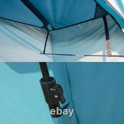 Outdoor double shower tent, bathing and dressing dual-use privacy portable tent