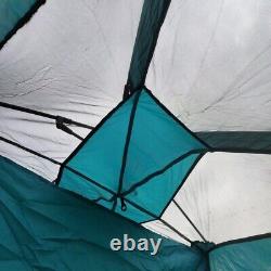 Outdoor double shower tent, bathing and dressing dual-use privacy portable tent