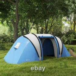 Outsunny 2 Bedroom Camping Tent with Living Area, 3000mm Waterproof Refurbished
