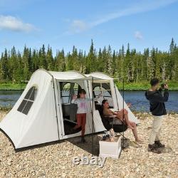 Outsunny 3-4 Man Tunnel Tent with Sewn in Floor, 3000mm Waterproof Refurbished