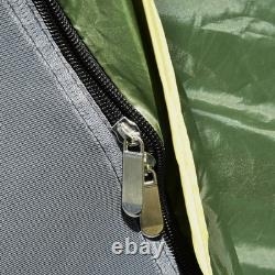 Outsunny 3 Person Pop Up Camping Tent Double Layer Dome