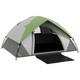 Outsunny 4-5 Man Camping Tent With Sewn-in Groundsheet, 3000mm Waterproof, Green
