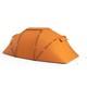 Outsunny 4-6 Man Camping Tent With Two Bedroom, Hiking Sun Shelter, Uv Protection