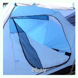 Outsunny 4-6 Persons Camping Tent Dome Family Travel Group Hiking Room Fishing