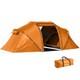 Outsunny 4 Person Camping Tent Dome Family Travel Group Hiking Room Fishing
