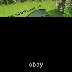 Outsunny 8-Person Camping Tent Tunnel Design with 4 Large Windows
