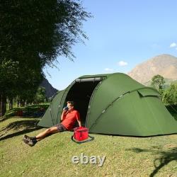 Outsunny Camping Tent 4-6 Persons, Dome Design, Refurbished