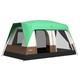 Outsunny Camping Tent With 3000mm Waterproof Rainfly And Screen Panels, Green