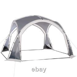 Outsunny Dome Tent for 6-8 Person Camping Tent with Zipped Mesh Doors Refurbished
