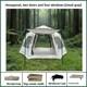 Outsunny Inflatable Camping Tent, 2 Man Tent, Dark Blue