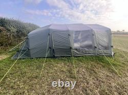 Outwell Air Sundale 7PA, 7 Man Air Tent with Footprint used twice this summer