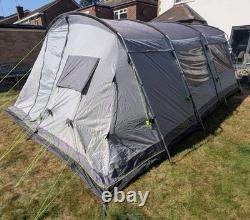 Outwell Alabama 5 Person Camping Tent with Carpet Grey