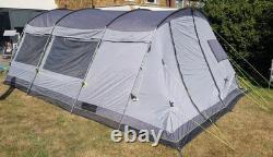 Outwell Alabama 5 Person Camping Tent with Carpet Grey
