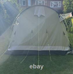 Outwell Bear Lake 4 Person Tent. Zip-in groundsheet. Front extension