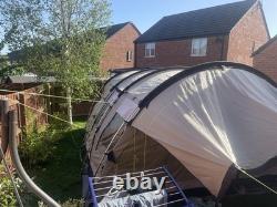 Outwell Bear Lake 6 Family Tent Polycotton Plus Extras Carpet, Some Cables