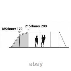 Outwell Clarkson 6 air Tent including Footprint